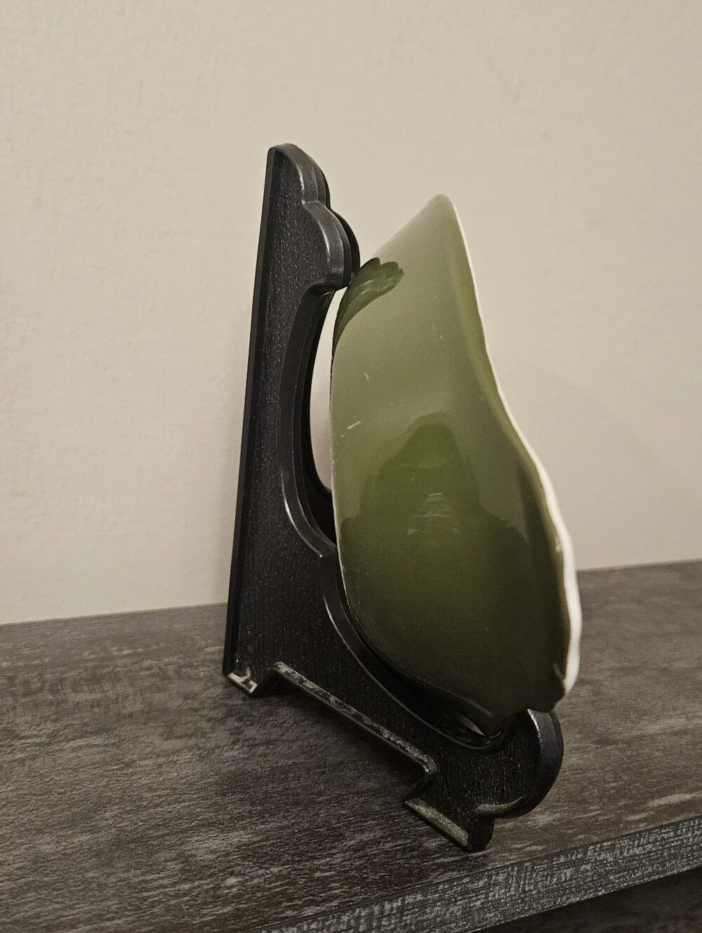 VTG Hall China 528 Olive Green Oval Au Gratin Baking Dishes - Set of 4